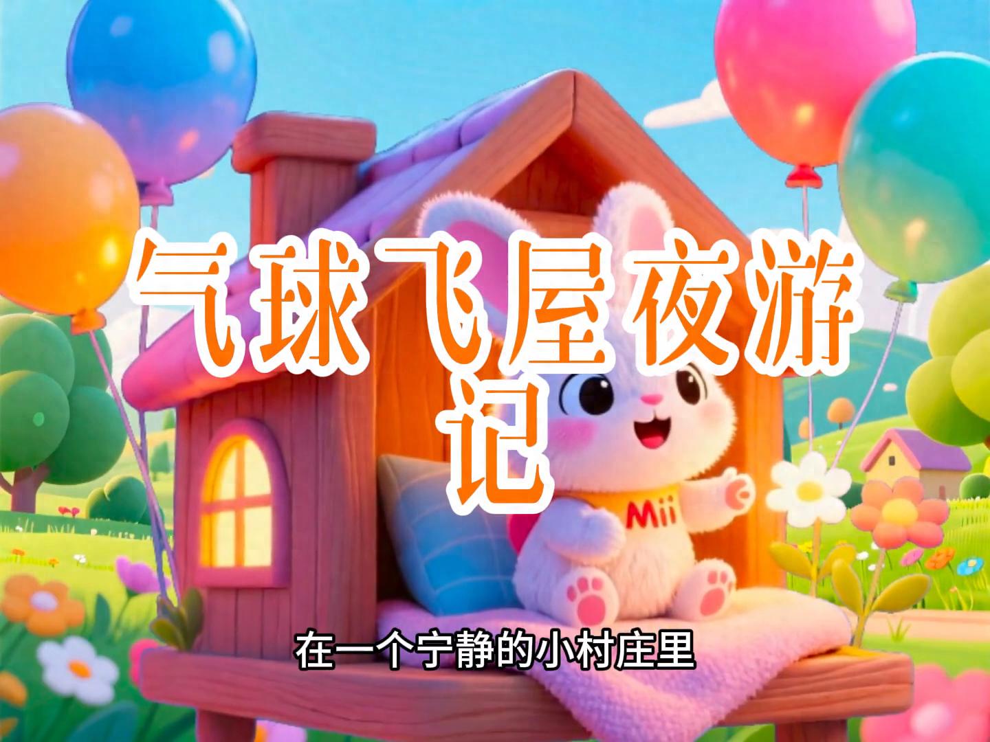 《气球飞屋的奇妙夜游：儿童梦幻睡前故事》